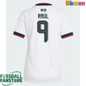 Mexiko Raul Jimenez #9 Replik Auswärtstrikot Damen WM 2026 Kurzarm